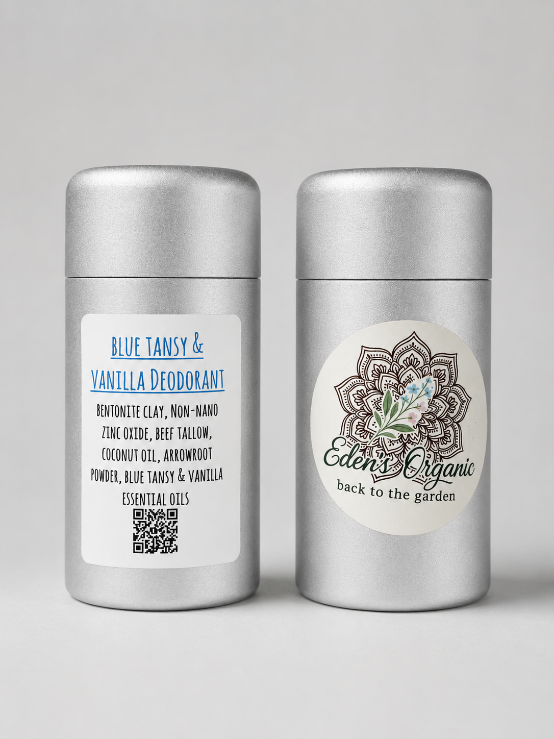 Clay Detox Natural Deodorant | Aluminum-Free | Eden's Organic